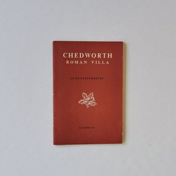 1967 Chedworth Roman Villa Pamphlet, Vintage UK Tourist Souvenir - Picture 2 of 8
